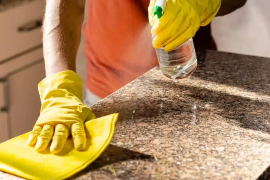 How to Clean Kitchen Benchtop