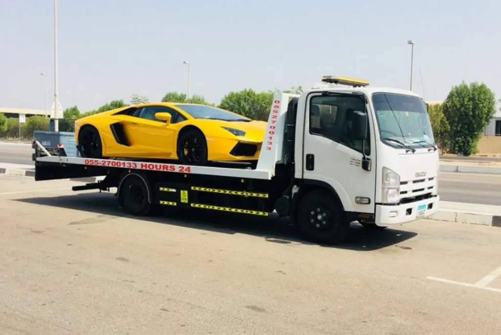 Are There Specialized Recovery Vehicles for Sports Cars in Abu Dhabi